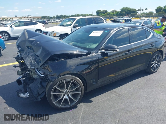 2023 Genesis G70 2.0T z VIN KMTG34TA4PU135164, wystawiony jako IAAI lot #42209723 z przebiegiem 14 251 mil mil oraz . Historia ofert i sprzedaży dostępna na DreamBid. Obrazek 17.