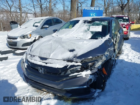 2020 Honda Civic LX z VIN 2HGFC2F64LH580766, wystawiony jako IAAI lot #41597161 z przebiegiem 10 828 mil mil oraz . Historia ofert i sprzedaży dostępna na DreamBid. Obrazek 18.