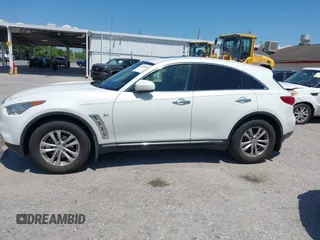 2014 Infiniti QX70 with VIN JN8CS1MU7EM451098, listed as a IAAI auction lot 42026803 with 126,605 mi miles and . Bid and sale history available at DreamBid. Image 14.