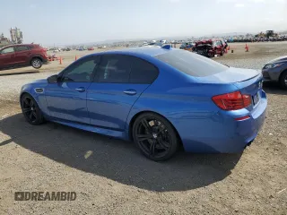 2016 BMW M5 with VIN WBSFV9C56GD595598, listed as a Copart auction lot 53042714 with 87,563 mi miles. Bid and sale history available at carsss.com. Image 2.