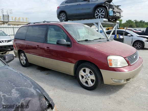 2005 Ford Freestar Wagon Limited with VIN 2FMDA58205BA58645, listed as a Copart auction lot 68723524 with NaN miles and Salvage Title. Bid and sale history available at carsss.com. Image 4.