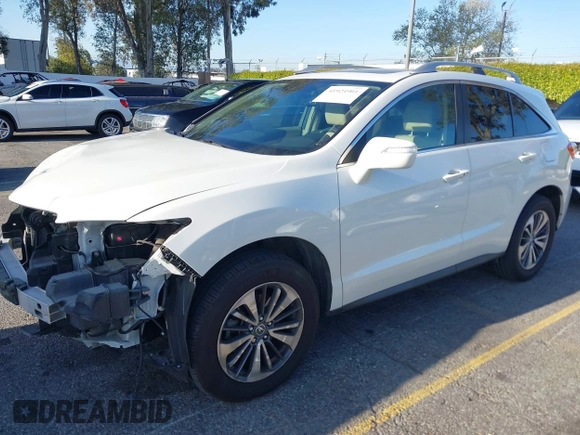 2016 Acura RDX Advance Pkg with VIN 5J8TB3H77GL016037, listed as a IAAI auction lot 41924901 with 54,236 mi miles. Bid and sale history available at carsss.com. Image 2.