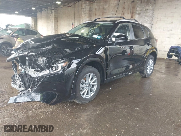 2025 Mazda CX-5 2.5 S Preferred Package with VIN JM3KFBCL8S0569116, listed as a IAAI auction lot 41733669 with 10,131 mi miles. Bid and sale history available at carsss.com. Image 2.