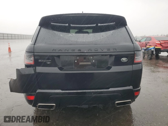 2022 Land Rover Range Rover Sport HST with VIN SALWS2RU4NA228390, listed as a Copart auction lot 86170324 with 32,028 mi miles and Salvage Title. Bid and sale history available at carsss.com. Image 6.