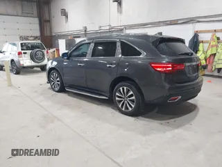 2016 Acura MDX w/Tech with VIN 5FRYD4H40GB017297, listed as a IAAI auction lot 41899975 with 95,757 mi miles. Bid and sale history available at carsss.com. Image 3.