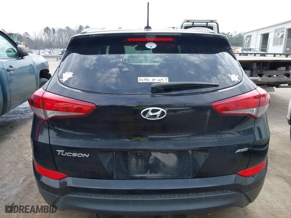 2016 Hyundai Tucson SE with VIN KM8J3CA44GU162730, listed as a IAAI auction lot 41694219 with 159,830 mi miles. Bid and sale history available at carsss.com. Image 16.