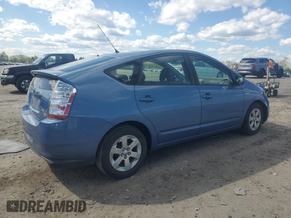 2008 Toyota Prius with VIN JTDKB20U287717150, listed as a Copart auction lot 53638095 with 151,929 mi miles and Salvage Title. Bid and sale history available at carsss.com. Image 3.