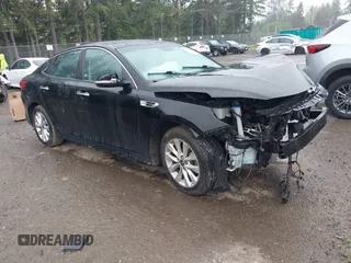 2018 Kia Optima LX z VIN 5XXGT4L33JG189164, wystawiony jako IAAI lot #42360560 z przebiegiem Nie podano mil oraz . Historia ofert i sprzedaży dostępna na DreamBid. Obrazek 1.