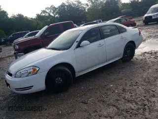2014 Chevrolet Impala Police Police z VIN 2G1WD5E32E1168385, wystawiony jako Copart lot #55495965 z przebiegiem 170 164 mil mil oraz Szkody całkowita. Historia ofert i sprzedaży dostępna na DreamBid. Obrazek 1.