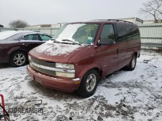 1998 Chevrolet Astro with VIN 1GNEL19W1WB183701, listed as a Copart auction lot 51358925 with 174,335 mi miles and Non Repairable. Bid and sale history available at carsss.com. Image 2.