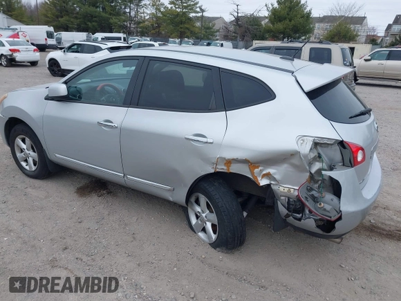 2013 Nissan Rogue S with VIN JN8AS5MTXDW043607, listed as a IAAI auction lot 41795965 with 132,741 mi miles. Bid and sale history available at carsss.com. Image 3.