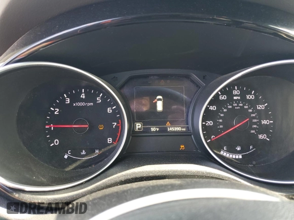 2015 Kia Sedona EX with VIN KNDMC5C19F6025057, listed as a Copart auction lot 50420385 with 145,390 mi miles and Salvage Title. Bid and sale history available at carsss.com. Image 9.