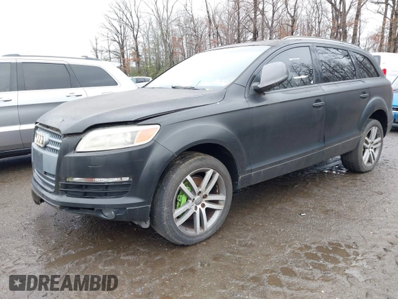 2008 Audi Q7 4.2L Premium with VIN WA1BV74L48D027949, listed as a IAAI auction lot 41516485 with 265,032 mi miles. Bid and sale history available at carsss.com. Image 2.