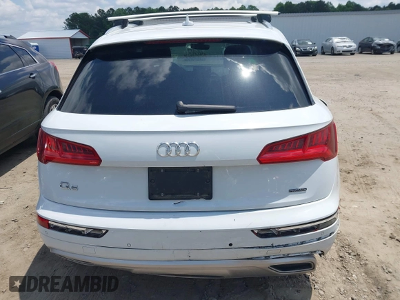 2019 Audi Q5 Premium Plus with VIN WA1BNAFY3K2135987, listed as a IAAI auction lot 42321260 with 64,757 mi miles and . Bid and sale history available at DreamBid. Image 16.