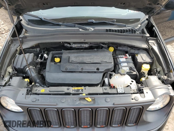 2018 Jeep Renegade Altitude with VIN ZACCJBBH4JPH29641, listed as a Copart auction lot 60641395 with 57,104 mi miles and Salvage title. Bid and sale history available at DreamBid. Image 12.