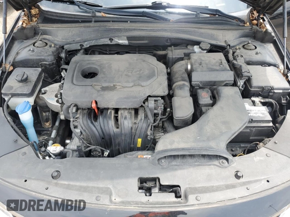 2018 Kia Optima S with VIN 5XXGT4L35JG265497, listed as a Copart auction lot 64371405 with 103,327 mi miles and Salvage title. Bid and sale history available at DreamBid. Image 11.