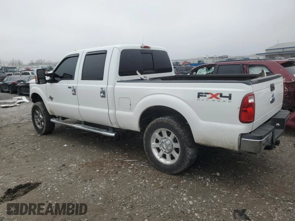 2011 Ford F-350 XL with VIN 1FT8W3BT6BEA41216, listed as a Copart auction lot 42760405 with 354,100 mi miles and Salvage Title. Bid and sale history available at DreamBid. Image 2.