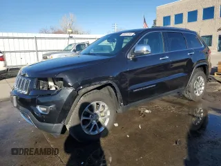 2015 Jeep Grand Cherokee Limited with VIN 1C4RJFBGXFC785555, listed as a Copart auction lot 83031334 with 94,289 mi miles and Salvage Title. Bid and sale history available at carsss.com. Image 1.