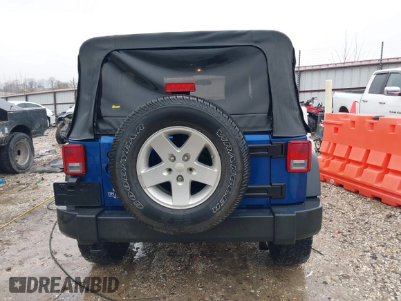2009 Jeep Wrangler Unlimited X with VIN 1J4GA39189L787777, listed as a IAAI auction lot 41570579 with 193,163 mi miles. Bid and sale history available at carsss.com. Image 16.