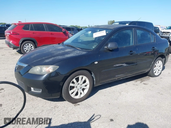 2008 Mazda 3 Man i Sport *Ltd Avail* with VIN JM1BK32F981798963, listed as a IAAI auction lot 41758841 with 187,420 mi miles. Bid and sale history available at carsss.com. Image 2.