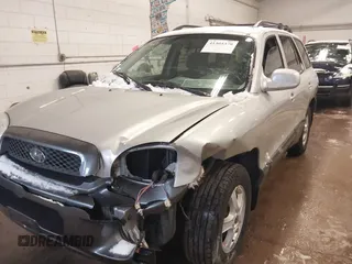 2003 Hyundai Santa Fe GLS with VIN KM8SC73D83U428723, listed as a IAAI auction lot 41305370 with 244,579 mi miles. Bid and sale history available at carsss.com. Image 6.