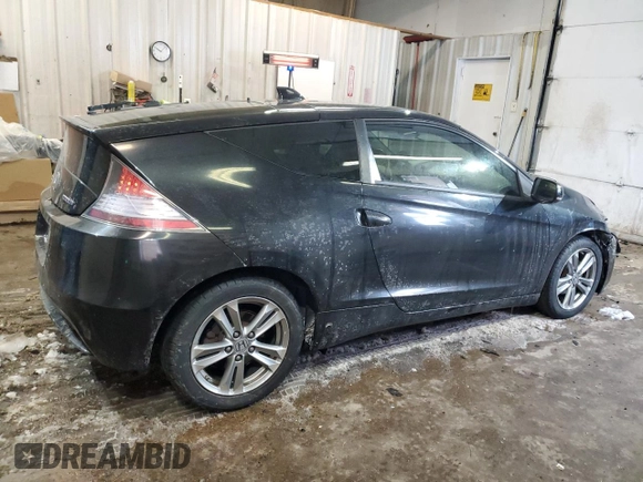 2013 Honda CR-Z EX with VIN JHMZF1C60DS002674, listed as a Copart auction lot 46168235 with 83,253 mi miles and Salvage Title. Bid and sale history available at carsss.com. Image 3.