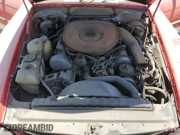 1979 Mercedes-Benz SL with VIN 10704412052399, listed as a Copart auction lot 63044135 with 162,284 mi miles and Salvage title. Bid and sale history available at DreamBid. Image 11.