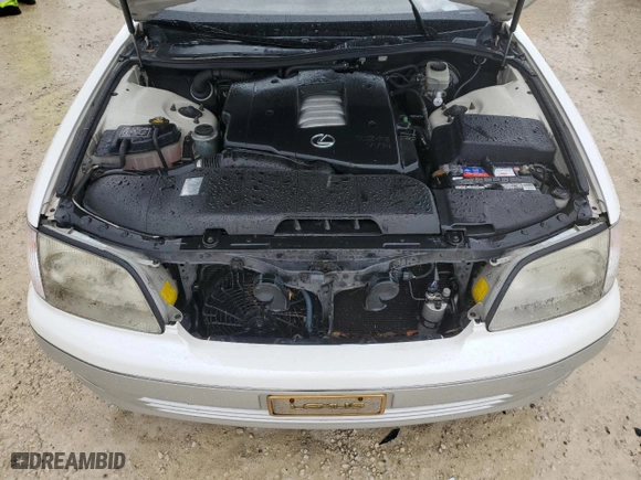2000 Lexus LS 400 with VIN JT8BH28FXY0178613, listed as a Copart auction lot 74883444 with NaN miles and Salvage Title. Bid and sale history available at carsss.com. Image 11.