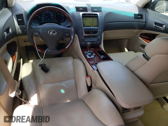 2009 Lexus GS 350 with VIN JTHBE96S790045651, listed as a Copart auction lot 48876985 with 182,511 mi miles and Salvage Title. Bid and sale history available at carsss.com. Image 8.
