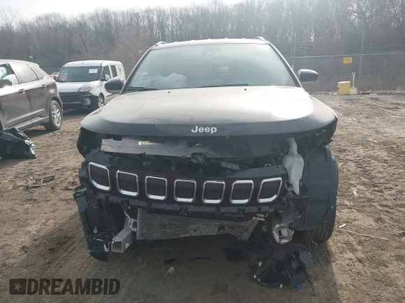 2022 Jeep Compass Limited с VIN 3C4NJDCB6NT150079, выставлен на аукционе IAAI как лот 41797861 с пробегом 21 224 миль миль и . История ставок и продаж доступна на DreamBid. Изображение 12.
