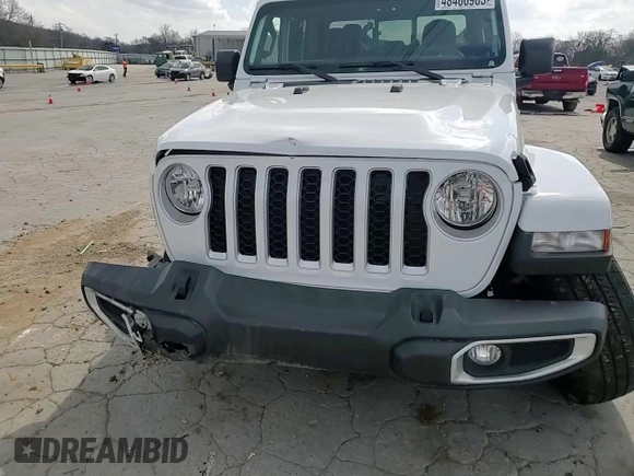 2023 Jeep Gladiator Overland z VIN 1C6HJTFG0PL514615, wystawiony jako Copart lot #48466965 z przebiegiem 32 427 mil mil oraz Czysty tytuł • Clean title. Historia ofert i sprzedaży dostępna na DreamBid. Obrazek 11.