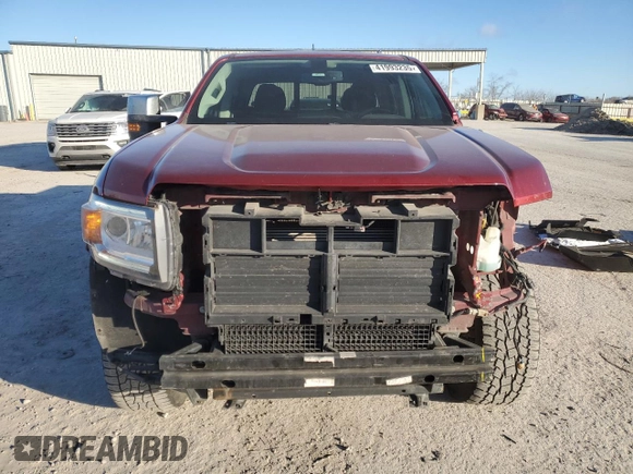 2017 GMC Canyon 2WD SLE with VIN 1GTG5CEN6H1253853, listed as a Copart auction lot 41993235 with 102,227 mi miles and Salvage Title. Bid and sale history available at carsss.com. Image 5.
