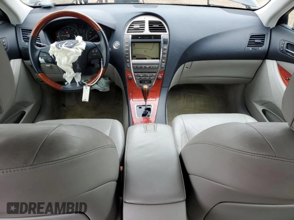 2007 Lexus ES 330 with VIN JTHBJ46G072122677, listed as a Copart auction lot 51178345 with 125,654 mi miles and Salvage Title. Bid and sale history available at DreamBid. Image 8.