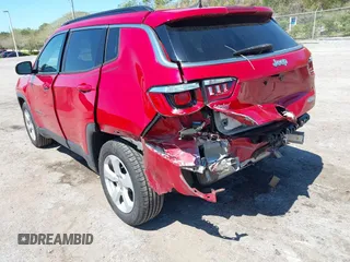 2020 Jeep Compass Latitude with VIN 3C4NJCBB8LT212512, listed as a IAAI auction lot 41796239 with 35,453 mi miles and . Bid and sale history available at DreamBid. Image 6.