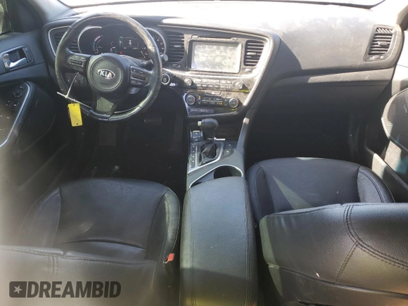 2014 Kia Optima EX z VIN KNAGN4AD8E5070636, wystawiony jako Copart lot #46328215 z przebiegiem 115 357 mil mil oraz Nie do naprawy • Non repairable. Historia ofert i sprzedaży dostępna na DreamBid. Obrazek 8.