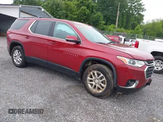 2021 Chevrolet Traverse LT Cloth z VIN 1GNEVGKW7MJ171854, wystawiony jako IAAI lot #42283066 z przebiegiem 66 927 mil mil oraz . Historia ofert i sprzedaży dostępna na DreamBid. Obrazek 1.