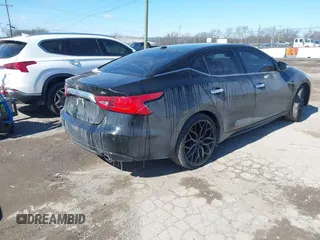 2017 Nissan Maxima SV with VIN 1N4AA6AP8HC441553, listed as a IAAI auction lot 41595557 with 96,076 mi miles and . Bid and sale history available at DreamBid. Image 4.