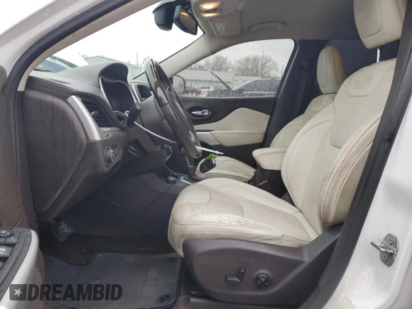 2018 Jeep Cherokee Overland with VIN 1C4PJMJX1JD602740, listed as a Copart auction lot 81806194 with 137,201 mi miles and Salvage Title. Bid and sale history available at carsss.com. Image 7.