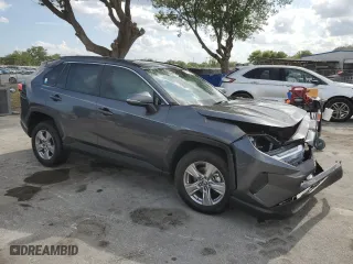 2023 Toyota RAV4 XLE with VIN 2T3W1RFV7PC238207, listed as a Copart auction lot 51512885 with 22,719 mi miles and Non Repairable. Bid and sale history available at carsss.com. Image 4.
