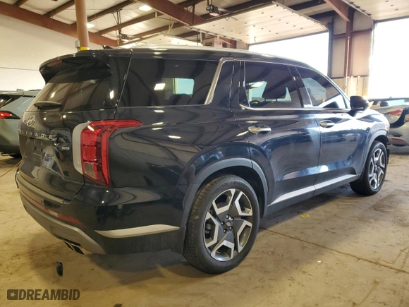 2024 Hyundai Palisade SEL with VIN KM8R4DGEXRU803016, listed as a Copart auction lot 45404435 with 11,807 mi miles and Salvage Title. Bid and sale history available at carsss.com. Image 3.