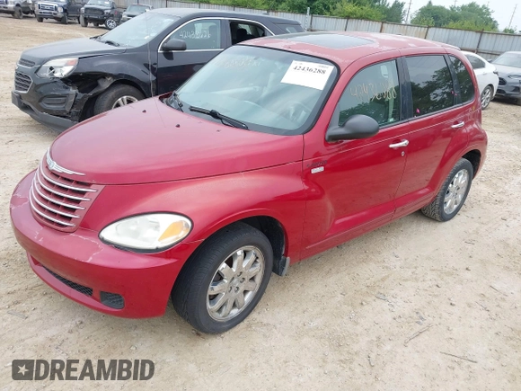 2007 Chrysler PT Cruiser Touring with VIN 3A8FY58B17T529081, listed as a IAAI auction lot 42436288 with 108,672 mi miles and . Bid and sale history available at DreamBid. Image 2.