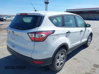 2018 Ford Escape S with VIN 1FMCU0F7XJUB25129, listed as a IAAI auction lot 41835894 with 122,645 mi miles and . Bid and sale history available at DreamBid. Image 4.