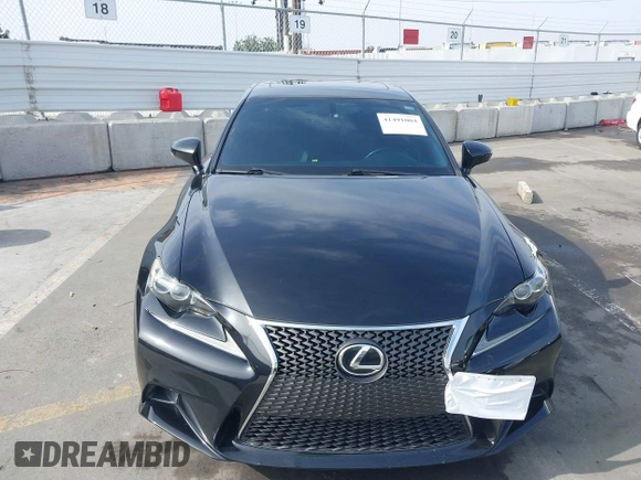 2014 Lexus IS 350 with VIN JTHBE1D21E5013120, listed as a IAAI auction lot 41491004 with 79,088 mi miles and . Bid and sale history available at DreamBid. Image 12.
