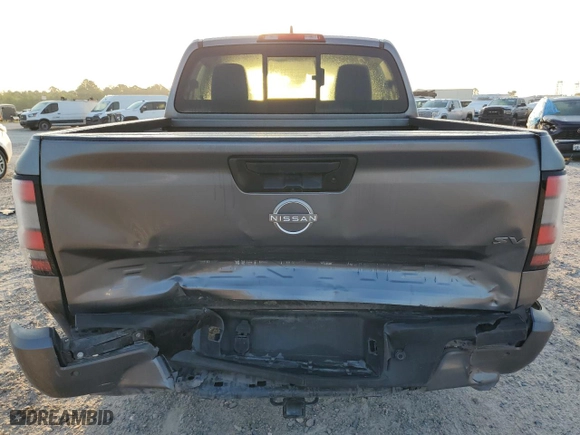2024 Nissan Frontier SV with VIN 1N6ED1EJ9RN642778, listed as a Copart auction lot 51673035 with 14,547 mi miles and Non Repairable. Bid and sale history available at carsss.com. Image 6.