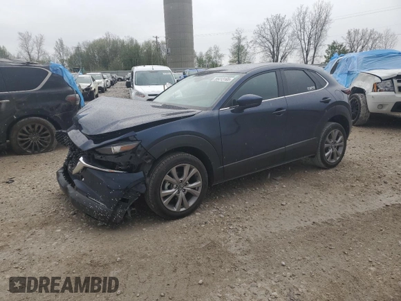 2021 Mazda CX-30 Select with VIN 3MVDMBBL0MM203495, listed as a Copart auction lot 55413165 with 50,686 mi miles and Non repairable. Bid and sale history available at DreamBid. Image 1.