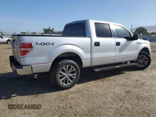 2014 Ford F-150 XL with VIN 1FTFW1EF5EKE57295, listed as a Copart auction lot 61687195 with 123,852 mi miles and Salvage title. Bid and sale history available at DreamBid. Image 3.
