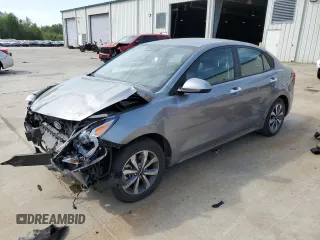 2021 Kia Rio S with VIN 3KPA24AD5ME375838, listed as a Copart auction lot 49059794 with 70,154 mi miles and Salvage Title. Bid and sale history available at carsss.com. Image 1.