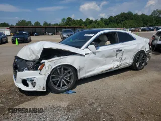 2023 Audi A5 S line Premium Plus z VIN WAUTAAF57PA023392, wystawiony jako Copart lot #61999744 z przebiegiem 3 918 mil mil oraz Szkoda całkowita • Salvage title. Historia ofert i sprzedaży dostępna na DreamBid. Obrazek 1.