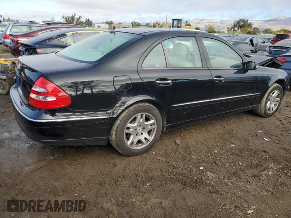 2003 Mercedes-Benz E 320 with VIN WDBUF65J03A214133, listed as a Copart auction lot 80540374 with 87,164 mi miles and Salvage Title. Bid and sale history available at DreamBid. Image 3.