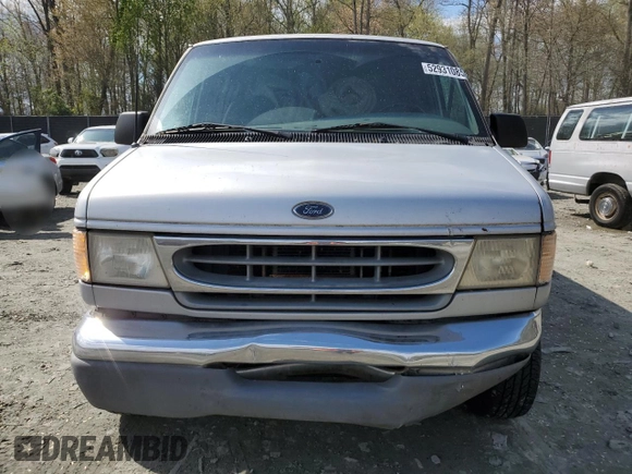 2001 Ford Econoline Passenger XL with VIN 1FBSS31L11HA59921, listed as a Copart auction lot 52931085 with 162,323 mi miles and Salvage title. Bid and sale history available at DreamBid. Image 5.